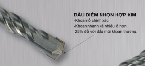 Chất liệu làm mũi khoan bê tông bạn cần lưu ý
